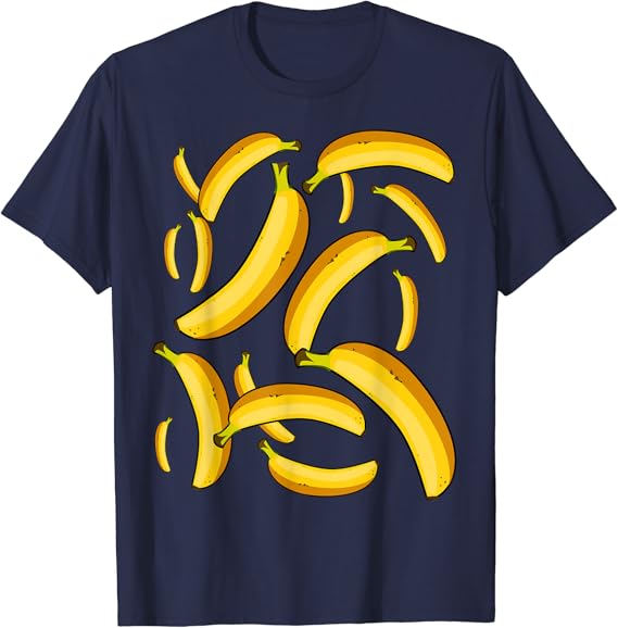 Raining bananas funny falling bananas banana lover TShirt